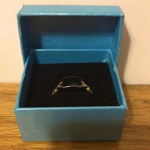 A nice gold and black ring